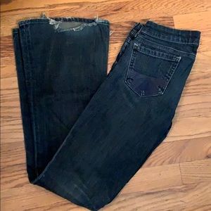 American Eagle Flare distresses Jeans 0